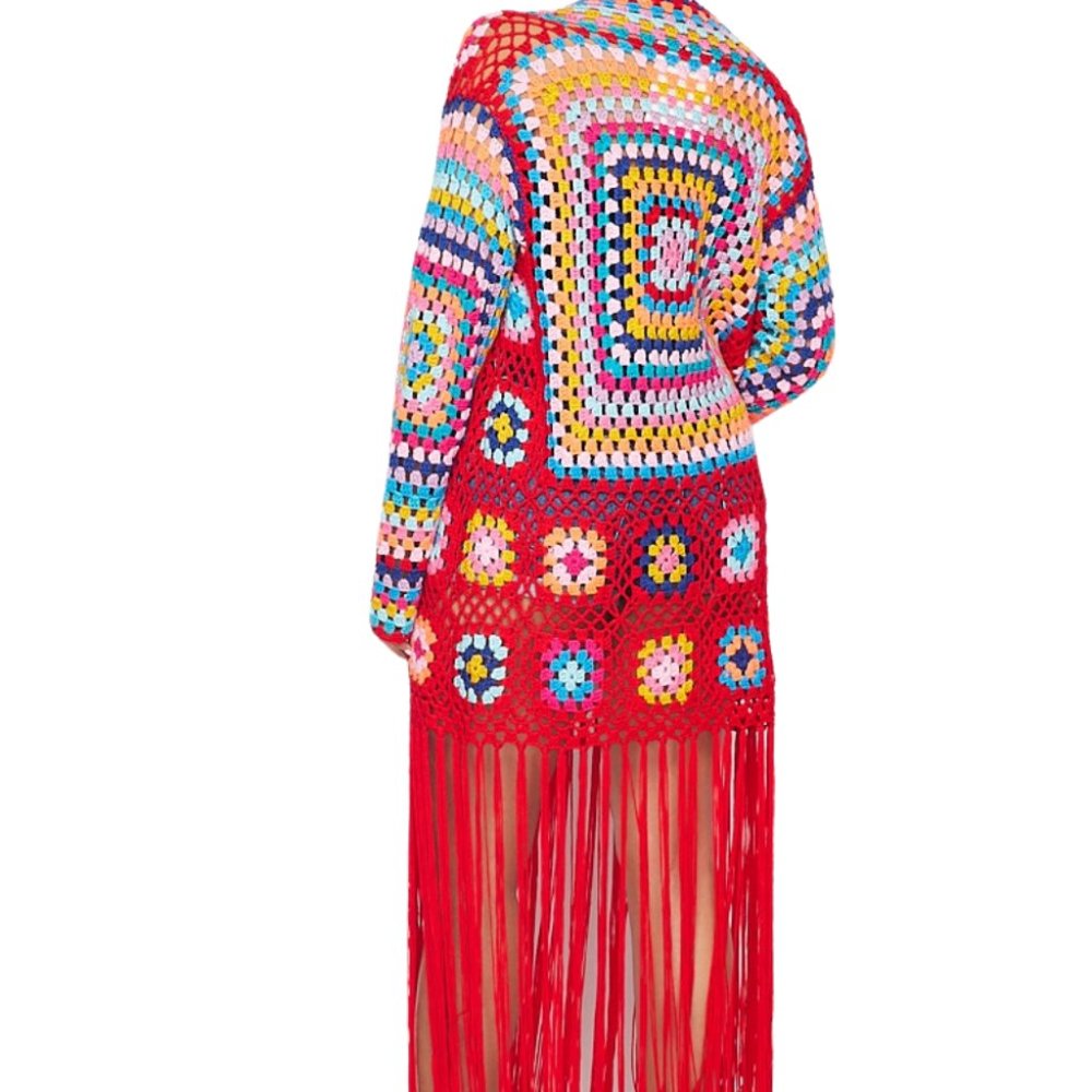 💎NWT! Colorful Corchet Cardigan💎